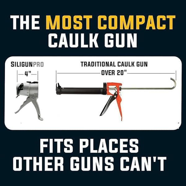 SILIGUN™ PRO Compact 24:1 Caulking Gun - Nozzle Kit