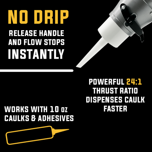 SILIGUN™ PRO Compact 24:1 Caulking Gun - 12 Case